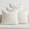 MIULEE Pack of 4 Decorative Textured Boucle Throw Pillow Covers 18x18 Inch
