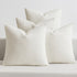 MIULEE Pack of 4 Decorative Textured Boucle Throw Pillow Covers 18x18 Inch