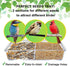 Window Bird Feeder, Clear Feeders with Strong Suction Cups for Outside Wild Birds