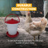 5 Stromberg's Gallon Bucket Waterer for Chicken Coops, Easy to Fill, Durable, Separate Legs for Elevation, Reduces