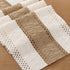 Summer 72in Socomi Boho Table Runner Farmhouse Rustic Macrame Seasonal Long Woven Cotton Linen Small Coffee Dining