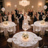 Lightsfever Warm White LED Balloons with Batteries - Clear Transparent for Helium or Air, Wedding Proposal, Birthday
