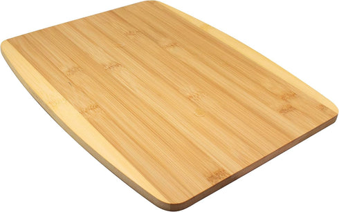 Bamboo Cutting Board Set, Eco-Friendly Wood Chopping Boards for Meal Prep and Serving