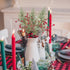 Alpurple 25 PCS Artificial Pine Branches, 13.7 Inches Fake Greenery Plants Pine Sprigs for DIY Garland Crafts Christmas