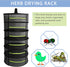 2 6 Tanzfrosch PCS Herb Drying Rack Layers Mesh Hanging with Zipper Opening, Herb Dry Net for Drying Herb Plant Bud