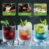 JYlanglin Set 8Includes 12-ounce 10-ounce Set Hobnail Drinking Glasses of beer glasses and cocktail glasses.Kitchen