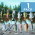 Havercamp Gone Fishin String Hanging Banner for Fish Fry, Bass Fishing, Freshwater & Salt Water Tournament Decor