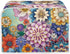 UNICEU Boho Flower Bright Blossom 2 Slice Quilted Toaster Cover, Dust-proof Kitchen Small Appliance Dust Cover
