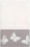 Avanti Linens Fingertip Towel, Soft & Absorbent Cotton Towel (Yara Collection, White)