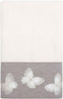 Avanti Linens Fingertip Towel, Soft & Absorbent Cotton Towel (Yara Collection, White)