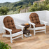 Premium Weather-Resistant Adirondack Chair Cushions - High Back Lounge Pads