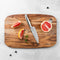 JAMES.F Acacia Wooden Cutting Boards for Kitchen, Thick Wood Serving Boards with Hang Hole for Meat or Vegetables