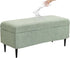 CRFATOP Waterproof Jacquard Ottoman Stool Cover Stretch Folding Storage Footstool Bench Slipcovers