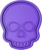 Skull Cookie Cutter, Halloween Series, Fan Art, Dishwasher Safe, 15mm Deep, Storage Clip