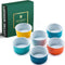 Bellemain 4 oz Porcelain Mini Bowls | Ramekins, Custard Cups, Small Baking Dish, Dipping Sauce Bowls, Set of 6 (Multi)