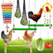 9 Pack Chicken Toys for Coop Accessories, Chicken Enrichment Toys with 2