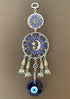 Turkish Blue Evil Eye Protective Wall Hanging Decor Amulet Ornament - CL17