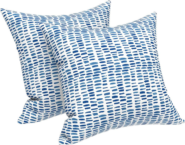 LVTXIII Outdoor Pillow Covers ONLY, Square Throw Pillow Covers, Modern Cushion Cases for Sofa, Patio, Couch Decoration,