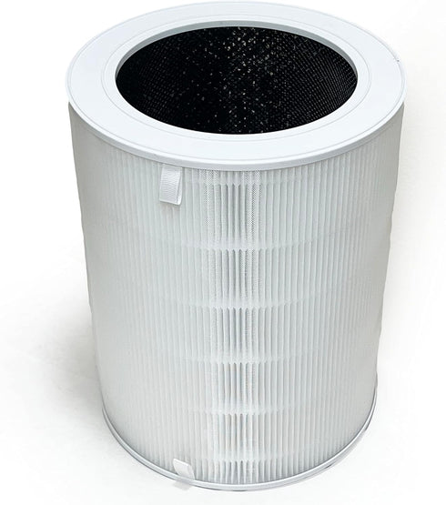 Nispira NDAP-01 NDAP-02 Air Purifier Filter Replacement - 3-in-1 True HEPA Activated Carbon for 1,500 Sq. Ft