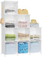 HOMIDEC Closet Organizer - 9-Cube Storage Organizer for Clothes, Portable Closet Storage Shelves, White