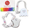 Halloween Ghost Cookie Cutters 2-Pc Set Made in USA by Ann Clark, 3", 3.5"