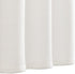 jinchan Kitchen Curtains, 24 Inch Linen Textured Cafe Tier Curtains for Small Windows, 2 Panels, White