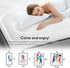 Maxzzz Full Mattress Pad, Pillow Top Protector for 8-23'' Mattress, White