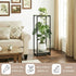 34" 2-Tier Tall Plant Stand Indoor, Modern Plant Shelf, Corner Flower Pot Holder Organizer for Living Room Balcony