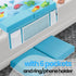 8 1.5" 5 Elbow Set Bath Kneeler Suction Cups & Padding.Certified Non Toxic Bath Kneeling Pad for Bath Tub & Bath