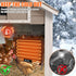 150W, Foandbevi Large Chicken Coop Heater for Winter, Metal Chick Brooder Plate Radiant Heater for Chicken Coop, Safe