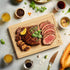 ROYAL CRAFT WOOD Bamboo Cutting Board with Juice Groove, Heavy Duty Kitchen Chopping Board for Meat, Cheese, Vegetables