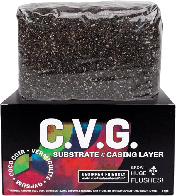 North Spore CVG (5 lb) CVG (Coco Vermiculite Gypsum) Sterile Bulk Substrate