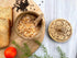 Salt Pinch Bowls, Vintage Salt Box Cellar with Wooden lid | Wood Salt Keeper, Spice Bowls for Cooking | Salt Pepper Tea Sugar Coffee Storage Container for Kitchen with Tiny Spoon- Natural Mango Wood by Mie Creations