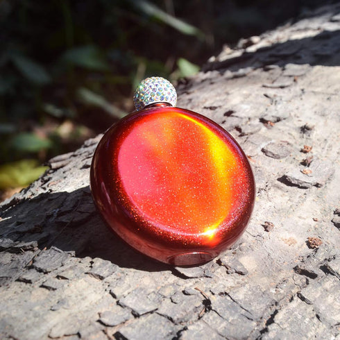 Flask for Women in Red