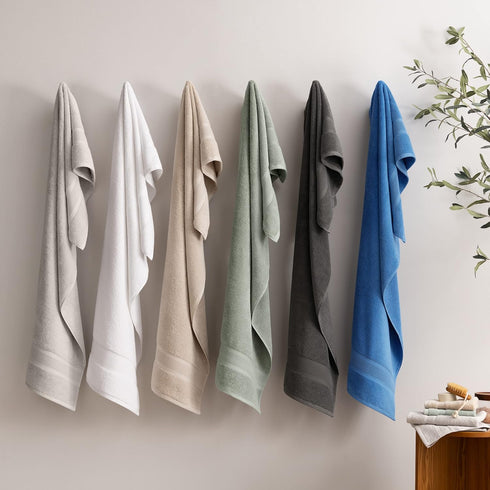 Set 8 600 13 13, Aston & Arden Solid Turkish Washcloths - of - Extra Soft & Plush with Finest Long-Staple Aegean