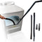 Vacuum Attachment for Dryer Vent, Crevice Cleaning Tool with Lint Trap Brush and Flexible Hose, Duct Cleaner Kit