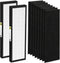 FLT4825 True HEPA Filter B Replacement Compatible with G-guardian Air Purifier Models AC4825 AC4300