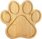 Totally Bamboo Paw Shaped Bamboo Wood Cutting Board, Great Gift for Dog and Cat Lovers