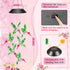 Winzwon Solar Hummingbird Wind Chimes - Birthday Gifts for Women Mom Grandma, Outdoor Decor Hanging Mobile
