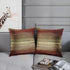 Emvency Set of 2 Throw Pillow Covers, Western Tribal Geometric Brown Southwest Decorative Pillow Case, 18 x 18 Inch