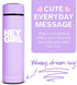 Hey Girl 450ml Tea Infuser Bottle, Insulated Stainless Steel Tumbler with Diffuser, Portable Travel Mug for Tea Lovers
