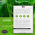 2 Packets Survival Garden Seeds Scarlet Emperor Runner Bean Seeds for Planting - with Instructions to Plant & Grow Red