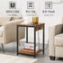 21.8H V1TB01BB025 (1 TUTOTAK Nightstand with Charging Station, End Table, Side Table with USB, Night Stand with Storage
