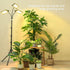 LBW 150 3/6/12H 6 Dimmable 3 15-63 inches Grow Light with Stand, Tri-Head LED Plant Light for Indoor Plants, Full