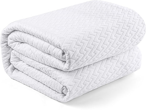 Utopia Bedding King Size Waterproof Mattress Protector - Viscose Bamboo Cover, Fits 17 Inches Deep
