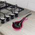 Reston Lloyd Kitchen Counter Utensil Spoon Rest, Durable BPA-Free Plastic, Magenta