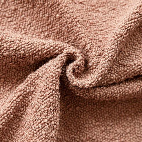 Cozy 22x22 Inch,1PC,Dusty Foindtower Decorative Textured Boucle Throw Pillow Covers Accent Solid Pillow Cases Neutral