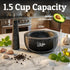 Set, 1.5 100% 5.5 Inch Priority Chef Heavy Duty Mortar and Pestle Cup, Granite, Non Slip Base, Make Fresh Guacamole