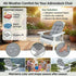 Enipate Weather Resistant Cushions for Adirondack Chair High Back Rocking Chair Cushion Indoor Outdoor Patio Tufted