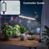 Growing,5000K Starting,Dimmable GooingTop Grow Light for Indoor Plants White Full Spectrum Gooseneck Plant Lamp